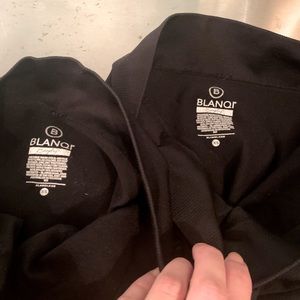 Blanqi maternity black leggings LOT of 2!